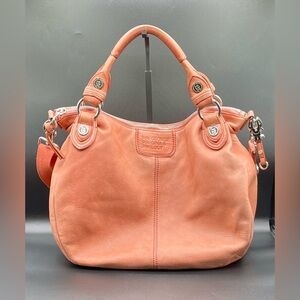 VINTAGE GEORGE GINA & LUCY Leather Tasche Be Hali Hokkaido Handbag-Shoulderbag.